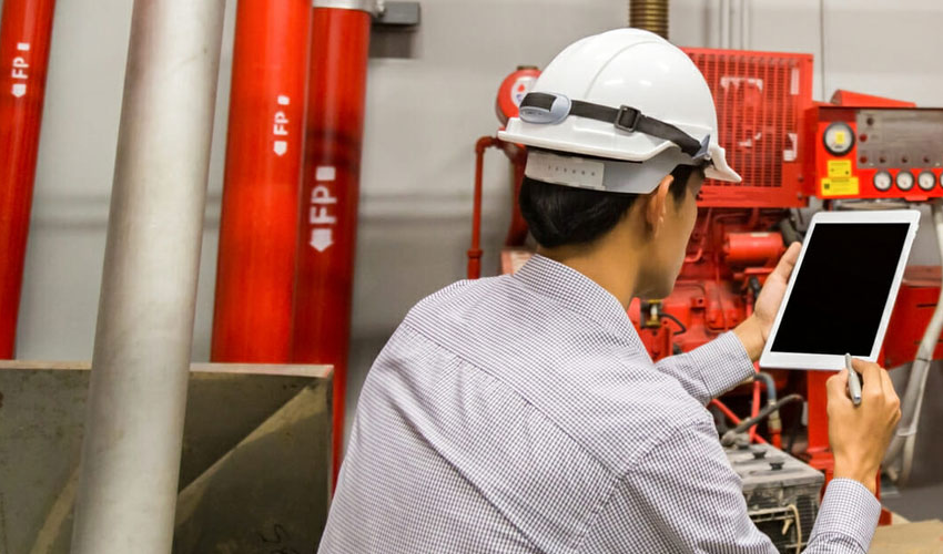 Fire system inspection